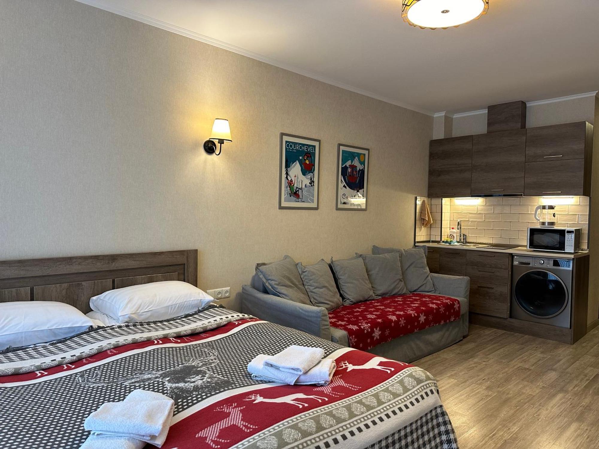 New Gudauri Alpen Apartments Phòng bức ảnh